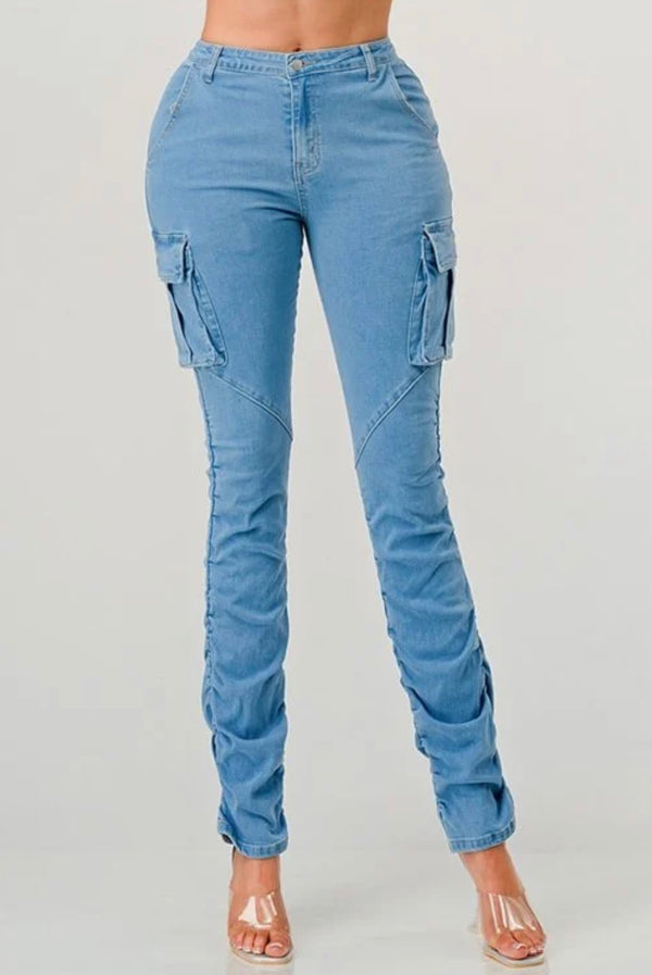 Jagging Fit Cargo (Stretchy)